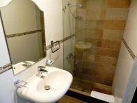 Koupelna v ubytování Hotel La Colonia