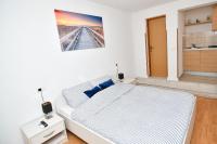 Posteľ alebo postele v izbe v ubytovaní Studio apartment Fazana