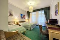 TV a/nebo společenská místnost v ubytování Hotel Salvator