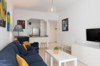 TV a/nebo společenská místnost v ubytování Apartamento Canteras