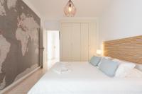 Postel nebo postele na pokoji v ubytování Apartamento Canteras