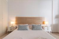 Postel nebo postele na pokoji v ubytování Apartamento Canteras