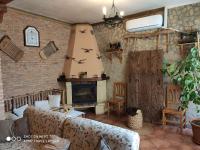 Posezení v ubytování Casa Rural IRIS