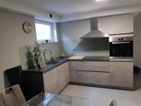 Kuchyň nebo kuchyňský kout v ubytování Apartments Teja