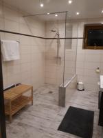 Koupelna v ubytování Haus Wassermann