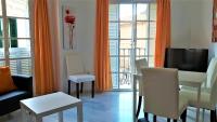 A seating area at APT ALCAZABA by Malaga Picasso Rentals Selection