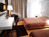 Posteľ alebo postele v izbe v ubytovaní Hotel Electra
