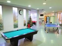 Residencia Universitaria Resa O Castro biliárdasztala