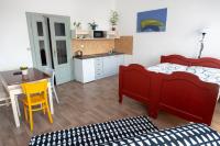 Kuchyň nebo kuchyňský kout v ubytování Apartmány16 Olešnice v Orlických horách