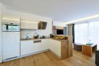Kuchnia lub aneks kuchenny w obiekcie Sunnsait - Appartements für Genießer