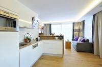 Kuchnia lub aneks kuchenny w obiekcie Sunnsait - Appartements für Genießer