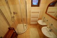 Koupelna v ubytování Apartmány Crystal Jasná