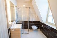 Kúpeľňa v ubytovaní Szilvia Gästehaus