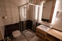 Kúpeľňa v ubytovaní Szilvia Gästehaus