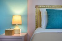 Alkion Hotelにあるベッド