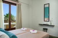 Alkion Hotelにあるベッド