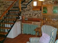 Posezení v ubytování Casa Rural El Cartero