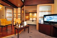Best Western Plus La Fayette Hotel et SPA tesisinde bir televizyon ve/veya e&#x11F;lence merkezi