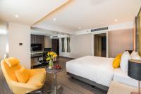 Postel nebo postele na pokoji v ubytování Hotel JAL City Bangkok