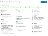 Půdorys ubytování Your Space Hotel Prasingh