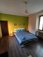 Posteľ alebo postele v izbe v ubytovaní Verbania Centro Storico 2 camere