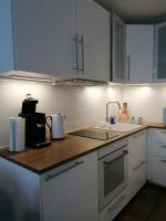 Kuchyň nebo kuchyňský kout v ubytování Ferienwohnung am Schluchsee mit Balkon & Pool