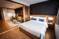 Fraser Place Namdaemun Seoulにあるベッド
