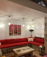 Posezení v ubytování Arachova Vip smart chalet-Villa Eva 1
