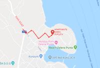 Plán poschodí v ubytovaní Apartments Maria Kukljica