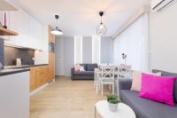Kuchyňa alebo kuchynka v ubytovaní Apartament Bursztyn II Klifowa