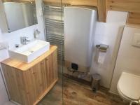 Kúpeľňa v ubytovaní Wooden Apartman Prémium Jacuzzival
