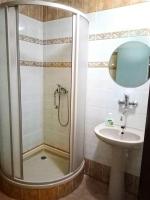 Koupelna v ubytování Hotel Praded Jesenik