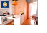 Kuchyňa alebo kuchynka v ubytovaní Downtown Boutique Apartment