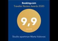 Certifikát, ocenenie alebo iný dokument vystavený v ubytovaní Studio apartman Marta