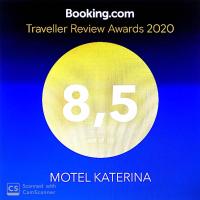 Certifikát, ocenenie alebo iný dokument vystavený v ubytovaní MOTEL KATERINA