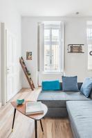 Posedenie v ubytovaní Pal Loft in central Budapest