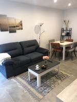 Posezení v ubytování LA OLMA apartamentos