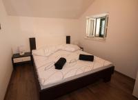 Posteľ alebo postele v izbe v ubytovaní Fokus seaview apartment