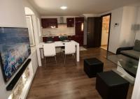 Kuchyňa alebo kuchynka v ubytovaní Fokus seaview apartment