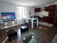 Kuchyňa alebo kuchynka v ubytovaní Fokus seaview apartment