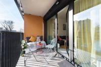 Balkón alebo terasa v ubytovaní SuperApart Rydygiera, Pet-friendly with Patio & Self Check-in