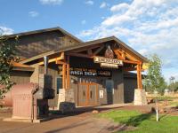 a building with a ranger show sign on it at Bryce View Lodge Part of the Ruby's Inn Resort in Bryce Canyon