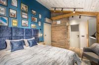 A bed or beds in a room at Casa Verdi