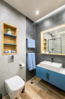 A bathroom at Casa Verdi