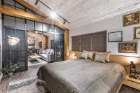 A bed or beds in a room at Casa Verdi