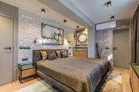 A bed or beds in a room at Casa Verdi