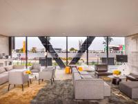 Novotel Christchurch Airportにあるシーティングエリア