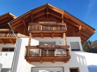 A balcony or terrace at Apartment Kronplatz