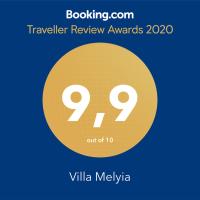 Certifikát, hodnocení, plakát nebo jiný dokument vystavený v ubytování Villa Melyia