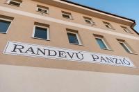 Plán poschodí v ubytovaní Randevú Panzió